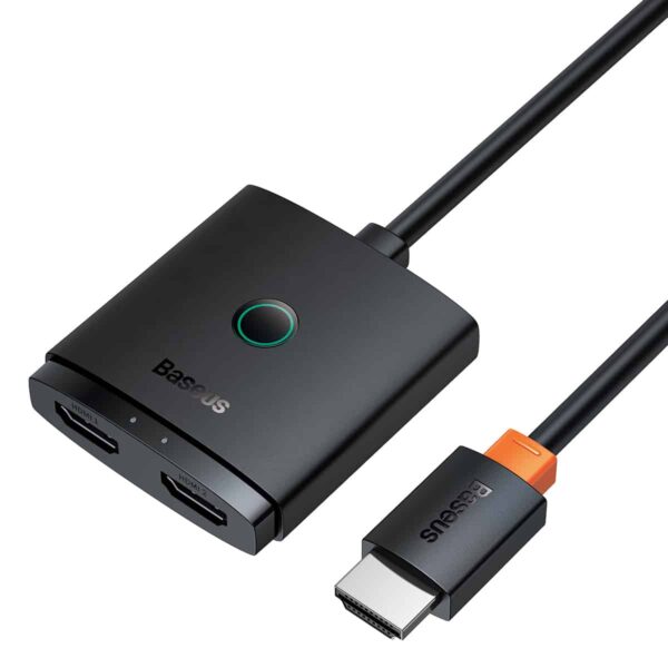 Baseus AirJoy Series 2-in-1 Bidirectional HDMI Switch with 1m Cable