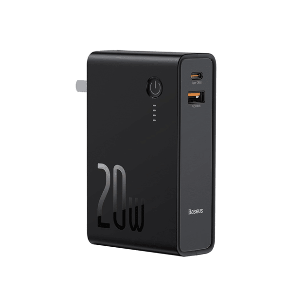 Baseus 20W Power Station 2 USB Type-C Charger 10000mAh Power Bank