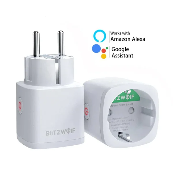 BlitzWolf BW-SHP13 Smart WiFi Socket Plug Remote Controller