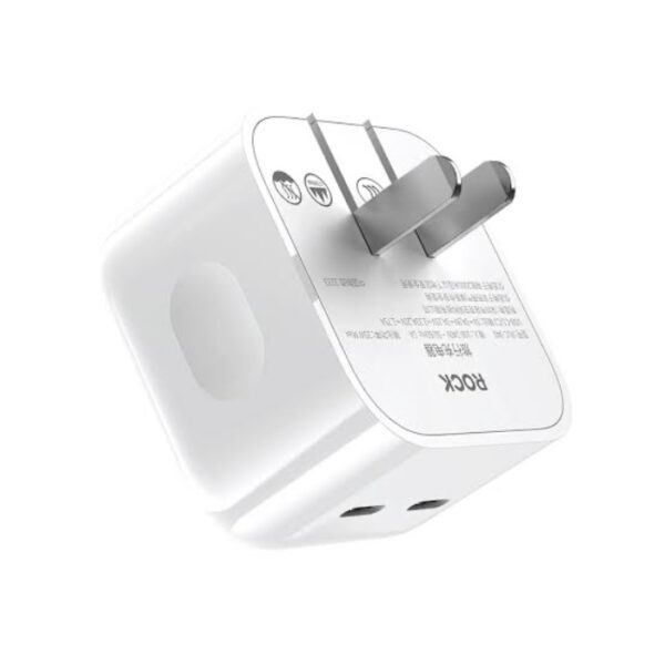 ROCK T58 35W Dual USB-C Ports Travel Charger US Plug