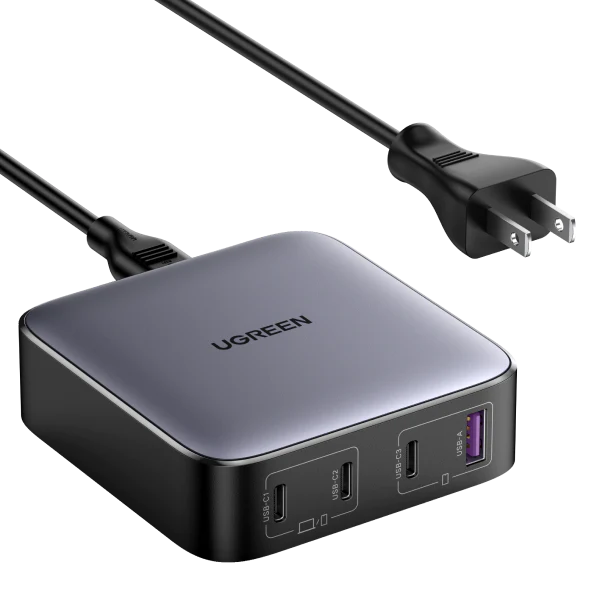 Ugreen Nexode 4 Ports 100W GaN Desktop Charger (90736)