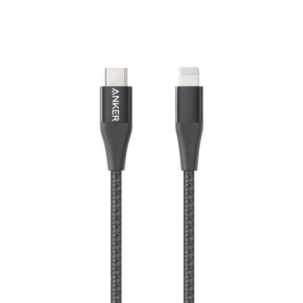 Anker PowerLine +II USB C to Lightning Cable [3/6 ft Apple Mfi Certified] with Pouch