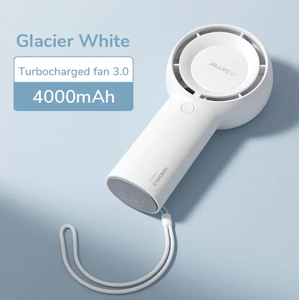 JISULIFE FA43 4000mAh Handheld 5 Gear Turbo Fan