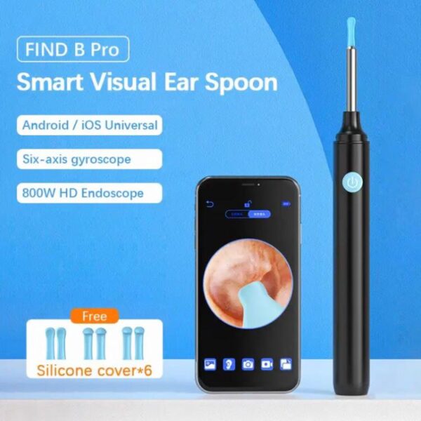 SUNUO Find-B Pro Portable Smart Ear Wax Cleaner with Otoscope Camera
