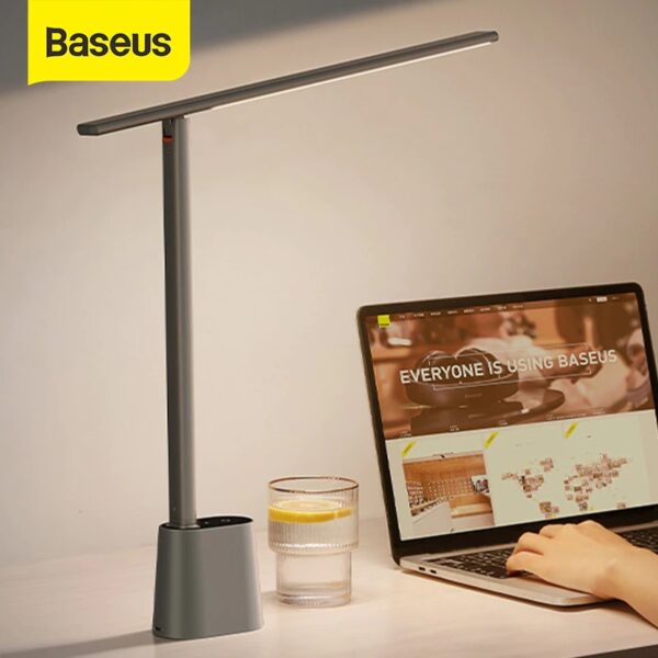 Baseus Smart Eye Foldable Desk Lamp Rechargeable Desk Lamp with Adjustable Brightness