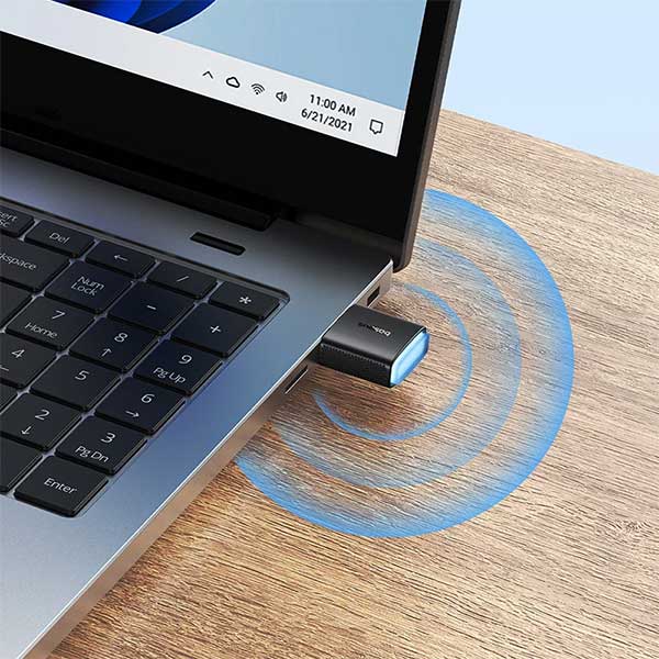 Baseus FastJoy Series High Speed ​​2.4G / 5G Dual Band WiFi Adapter