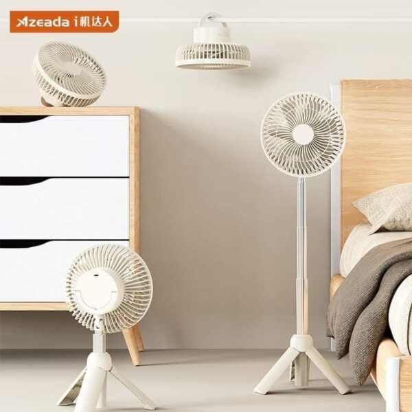 AZEADA PD-F27 Multipurpose Summer Cooler Desktop Fan with Tripod