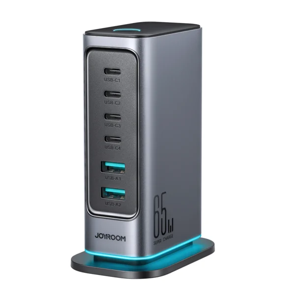 JOYROOM JR-TCM02 65W GaN Multi-port Charger Adapter