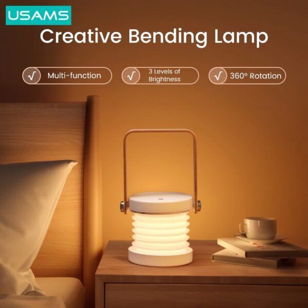 Usams US-ZB249 Moonlight Series Multi-Functional Led Night Lamp