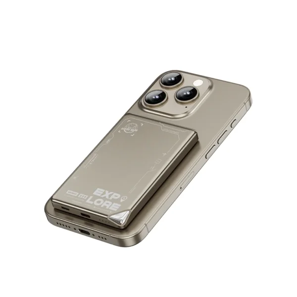 WiWU Wi-P019 Ultra-Thin MagSafe Power Bank 15W 5000mAh Explore Series