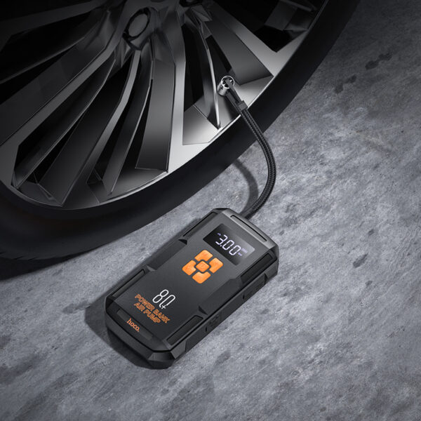 Hoco 2in1 Portable Smart Jump Starter and Air Pump Inflator