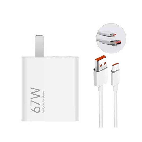 Original Xiaomi Mi 67W GaN Charger with USB-C Cable