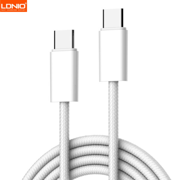 Ldnio USB-C to USB-C 65W Fast Charging Charging Data Cable