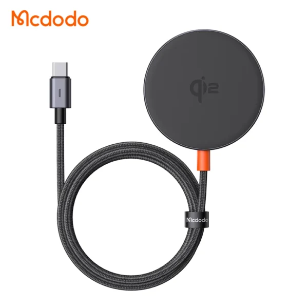 Mcdodo CH-286 MagQ Qi2 Magnetic 15W Wireless Charger Aluminum Alloy Ultra Thin Fast Charging