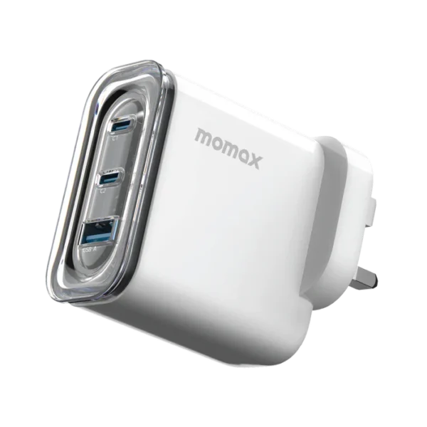 MOMAX 1-Charge Flow+ 80W 3-Port GaN Charger UM52CN