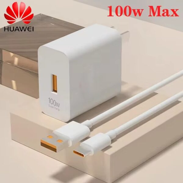 Origial Huawei Max 100W SuperCharge With USB-A to USB-C Cable