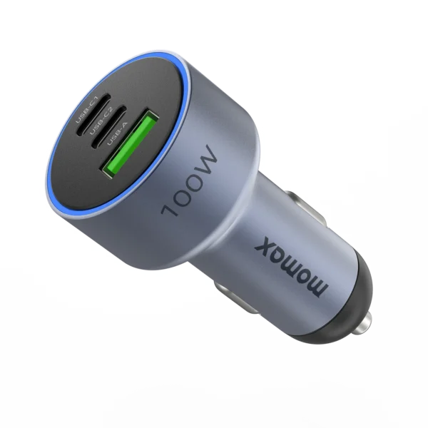 Momax MoVe 100W 3-Port Car Charger (UC17)