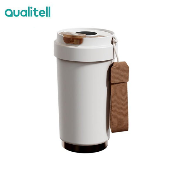 Qualitell B3 Digital Display Coffee Cup with Hot & Cold Insulation