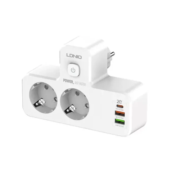 LDNIO SE2337 Portable Extension Socket | Compact & Reliable Power