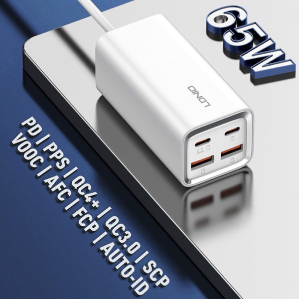 LDNIO A4610C 65W Multi-ports Desktop Charging Station
