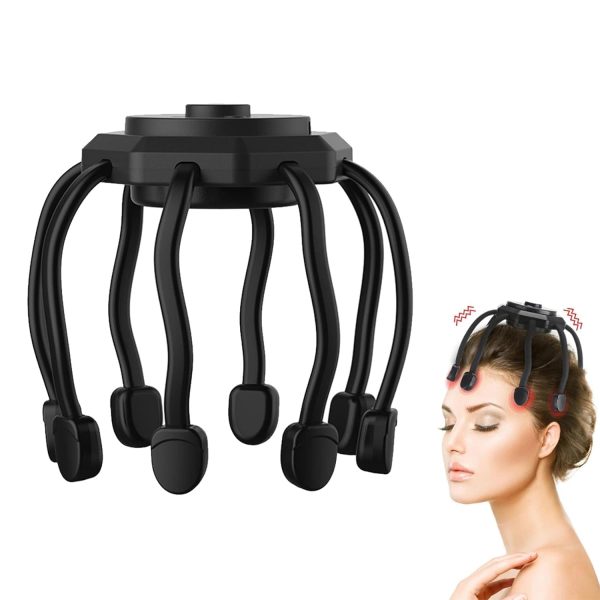 Electric Head Massager Octopus Scalp Massager Therapy Device
