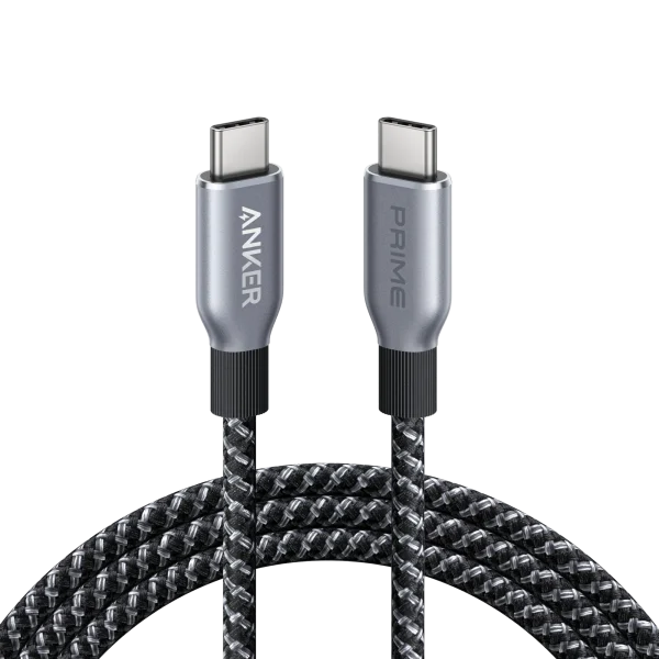 Anker Prime 240W USB-C to USB-C Upcycled-Braided Cable 3ft/6ft