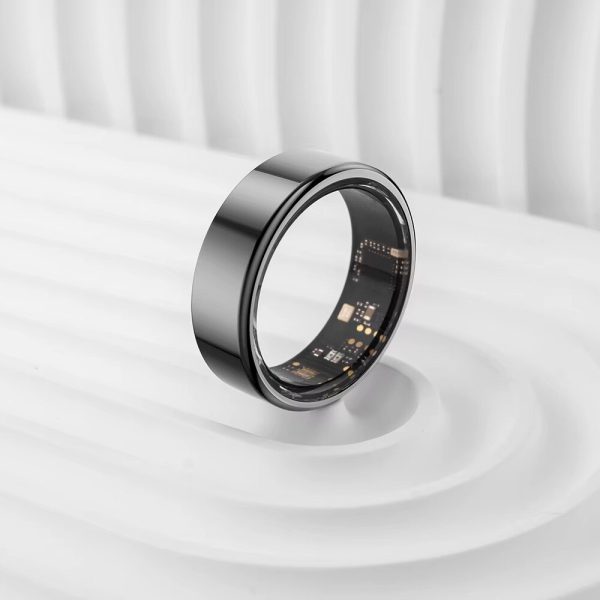 COLMI R02 Smart Ring Military Grade Titanium Steel Shell Health Monitoring IP68 & 3ATM Waterproof Ring
