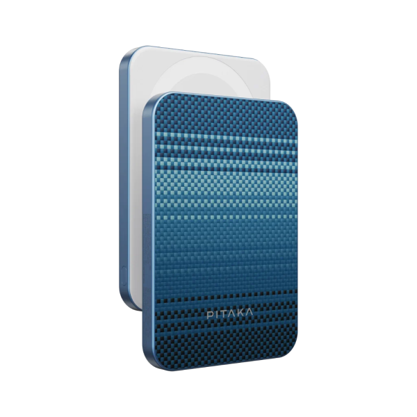 PITAKA Moonrise Aramid Fiber Qi2 5000 mAh 15W MagSafe Power Bank