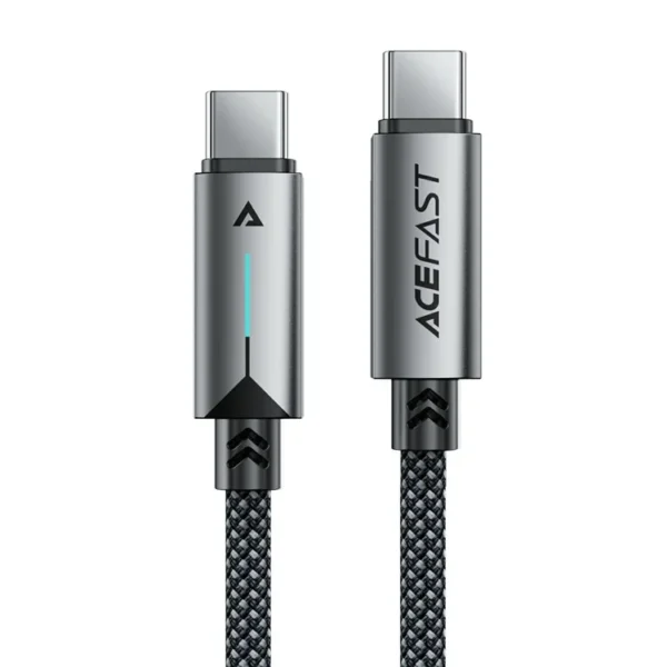 ACEFAST C19-03 USB-C to USB-C Cable 60W Fast Charging Data Cable Aluminum Alloy Braided for Laptops / Phones